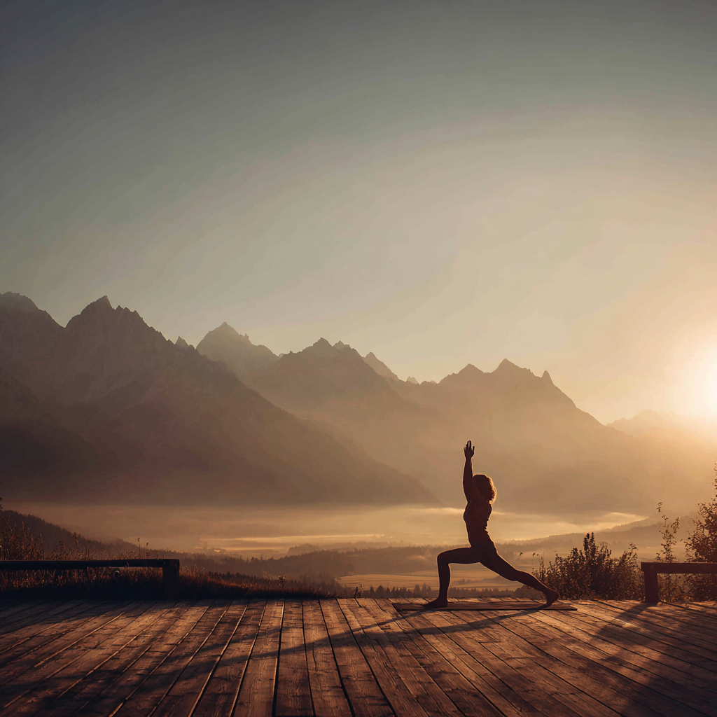 Йога практика на природі